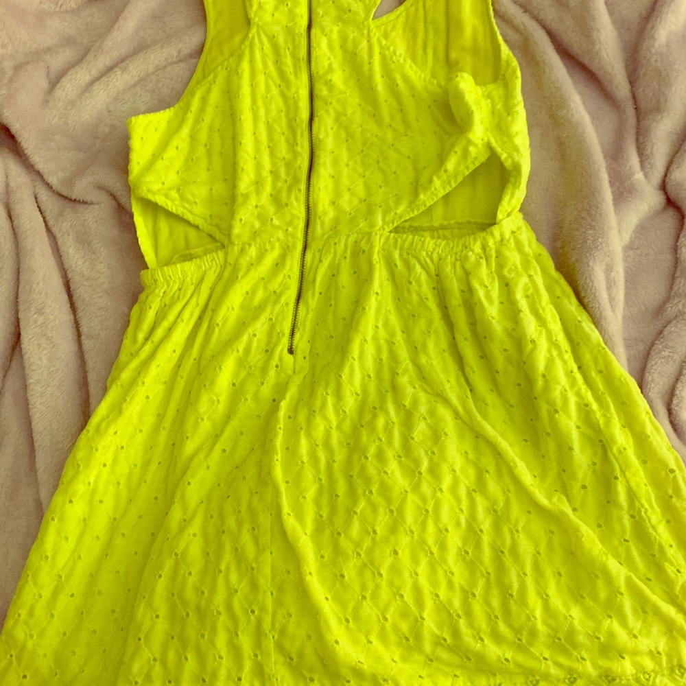 Beautiful bright green dress from American Eagle.